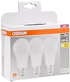 Osram 819412 Bombilla LED E27, 13 W, Blanco, 3 Unidad (Paquete de 1), 3