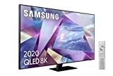 Samsung QLED 2020 55Q700T - Smart TV de 55' 8K, Direct Full Array HDR 1000, Inteligencia Artificial, MultiView, OTS+, Premium One Remote y Asistentes de Voz Integrados, con Alexa integrada
