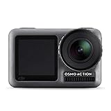 DJI Osmo Action Cam Cámara digital con 11m Pantalla dual Resistente al agua 4K HDR-Video 12MP 145 ° Cámara angular Negro