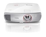 BenQ W1210ST Proyector de vídeo Gaming 1080P Full HD, 2 altavoces de 10W, Low Inut Lag para mayor fluidez en los juegos, DLP, 1920x1080, 2200 Lumens, alto contraste 15000:1, Short Throw, 3D, HDMI.