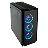 Corsair Obsidian Series 500D RGB SE - Chasis supertorre (estructura de aluminio, paneles de cristal templado, iluminación RGB) (CC-9011139-WW)