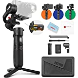 Zhiyun Crane-M2 (Crane M Upgraded) Estabilizador Gimbal de 3 Ejes Compatible con Camera Smartphone iPhone Android, Gopro 8 7 6 5, Sony 6300,Conon M6,Panasonic, 130 g-720 g Carga útil