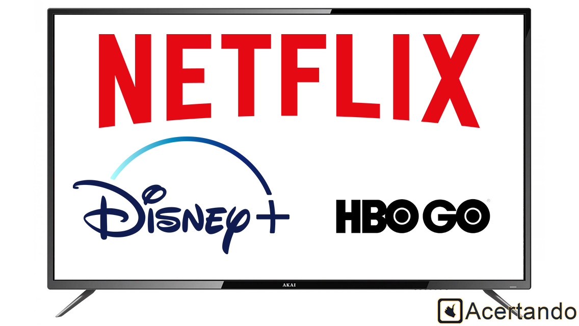 Que TV comprar para ver Netflix Disney Plus HBO Amazon Prime